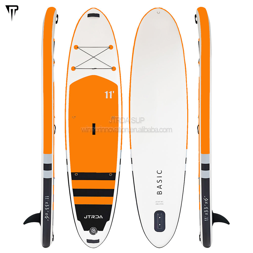 JTRDA basic series 10'6" stand up surfboard inflatable