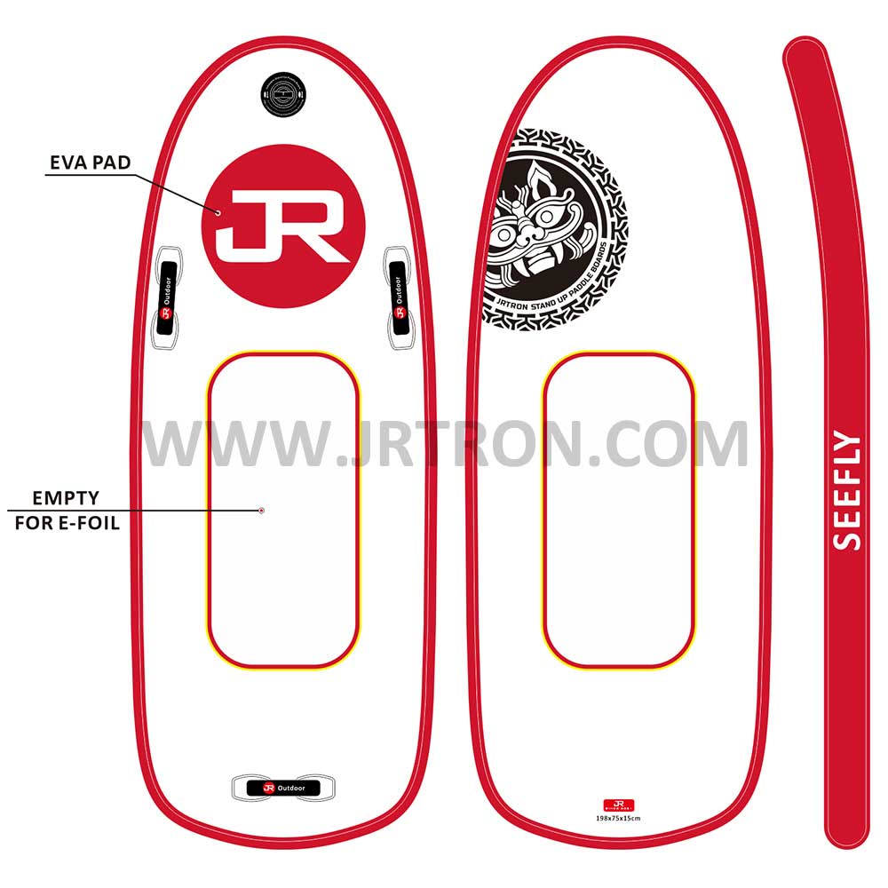 E-foil board