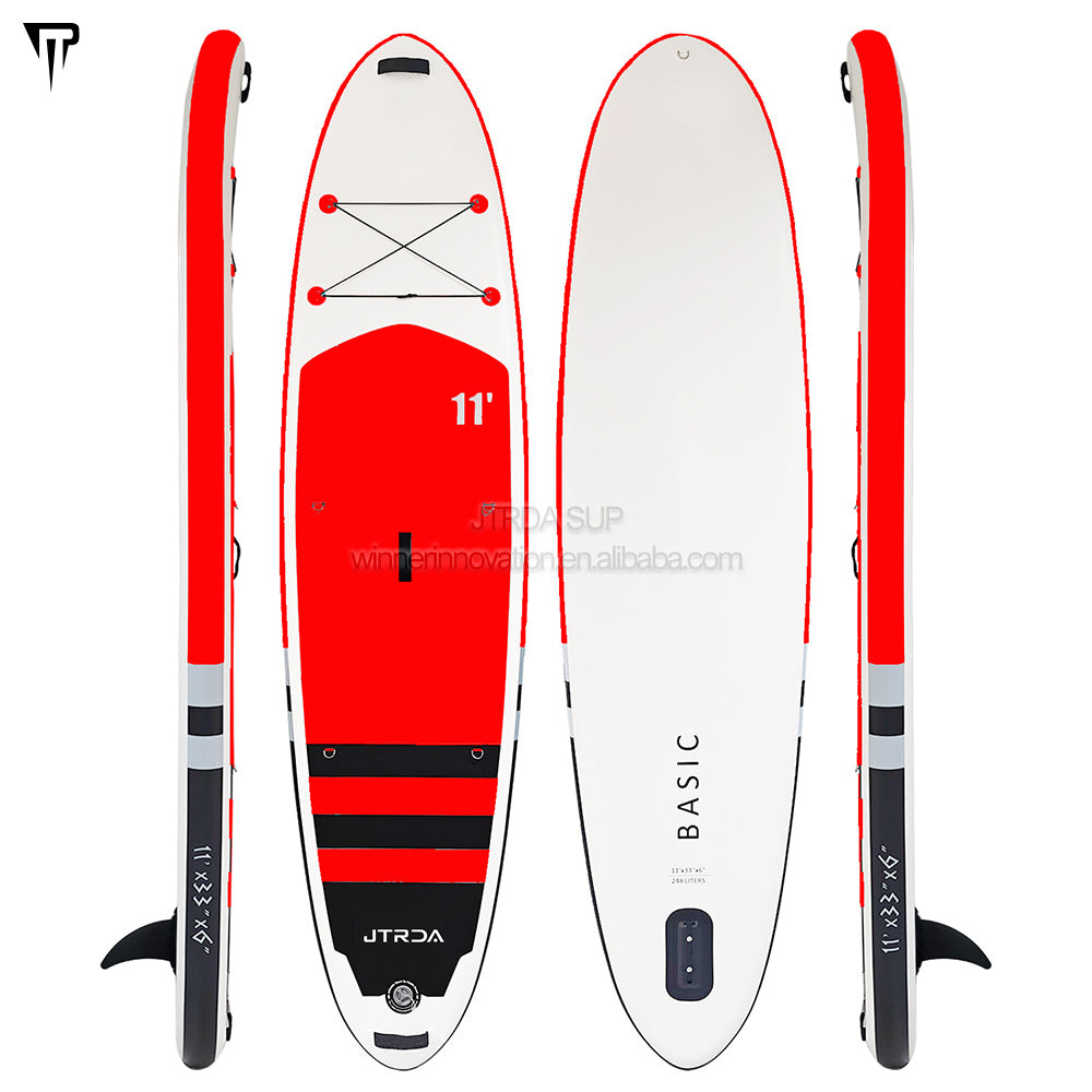 JTRDA basic series 10'6" stand up surfboard inflatable