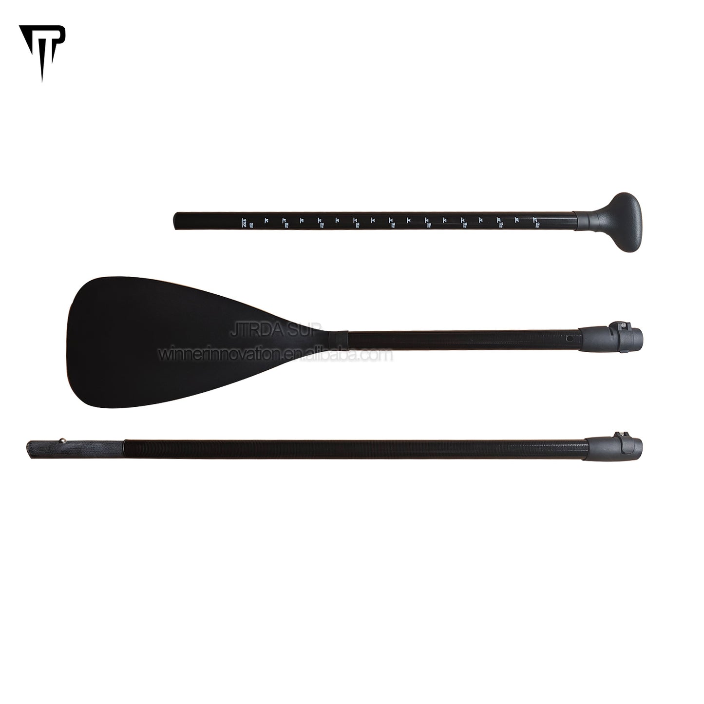 JTRDA Double Lockers Fiberglass Pole Paddle