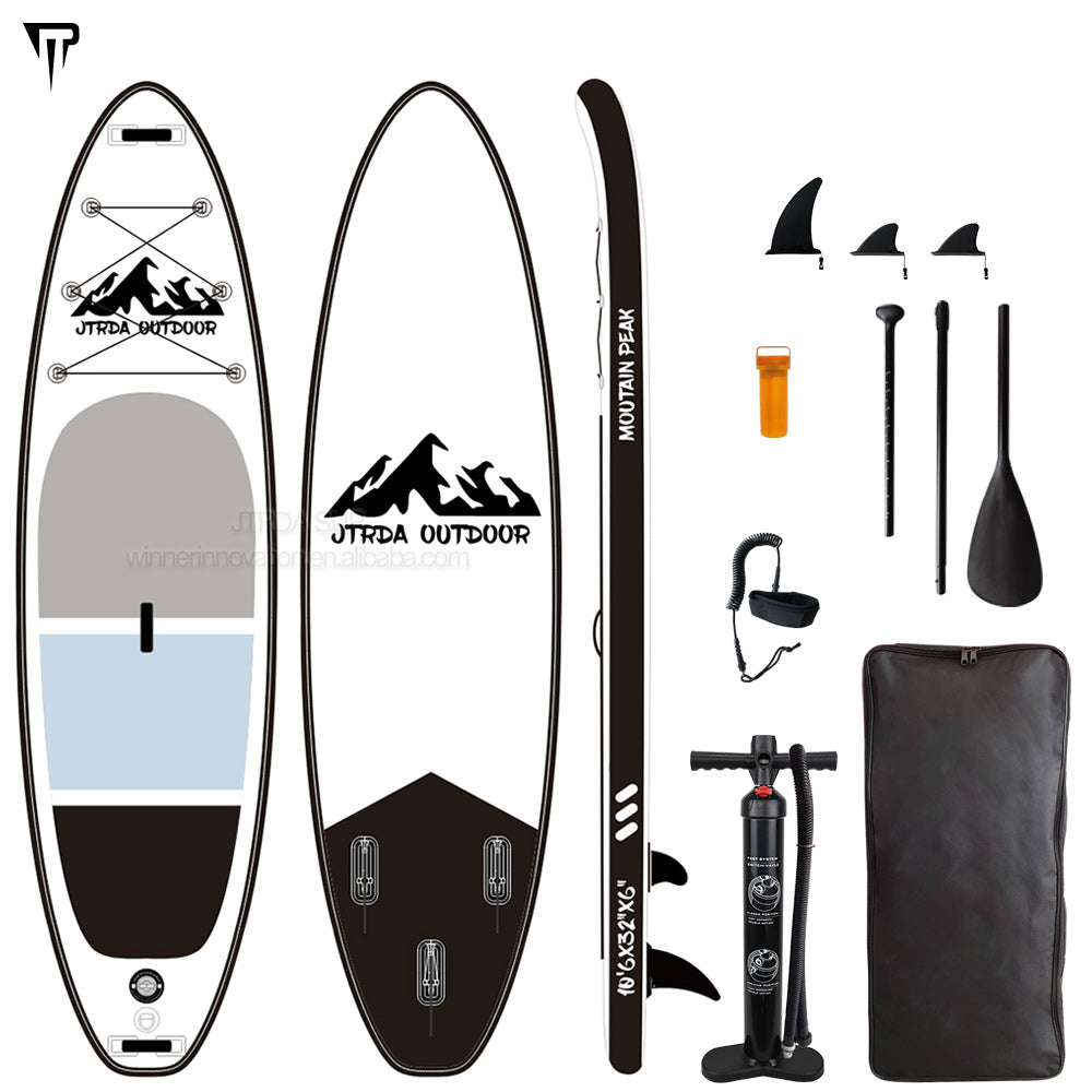 JTRDA 10’6 mountain peak inflatable paddleboard