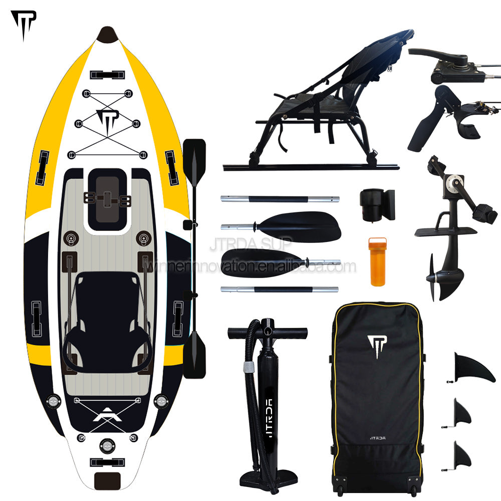 Blue&Orange Color Pedal kayak