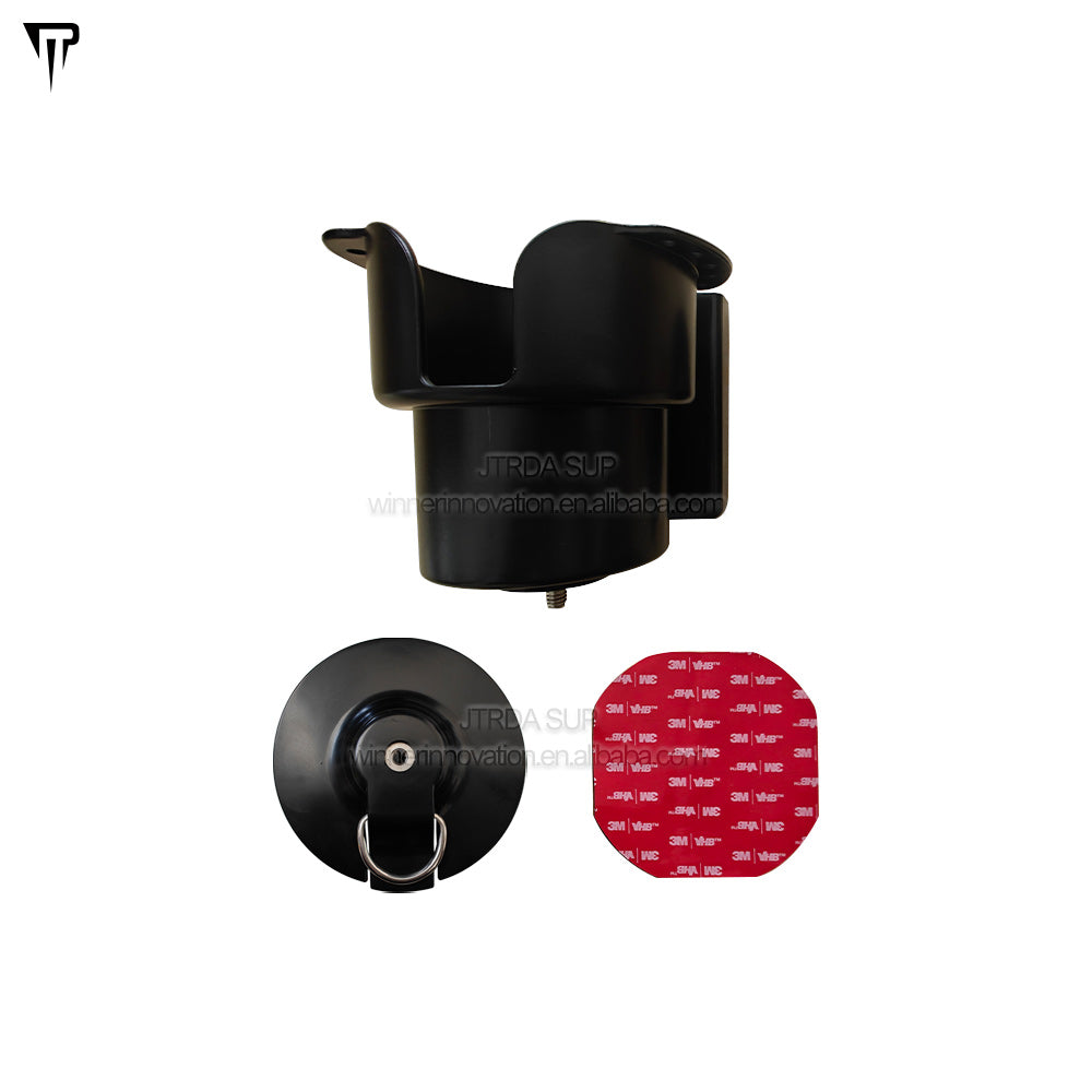 JTRDA Wasserbecherhalter mit Schraubbefestigung, passend für Kamerahalterung, universell