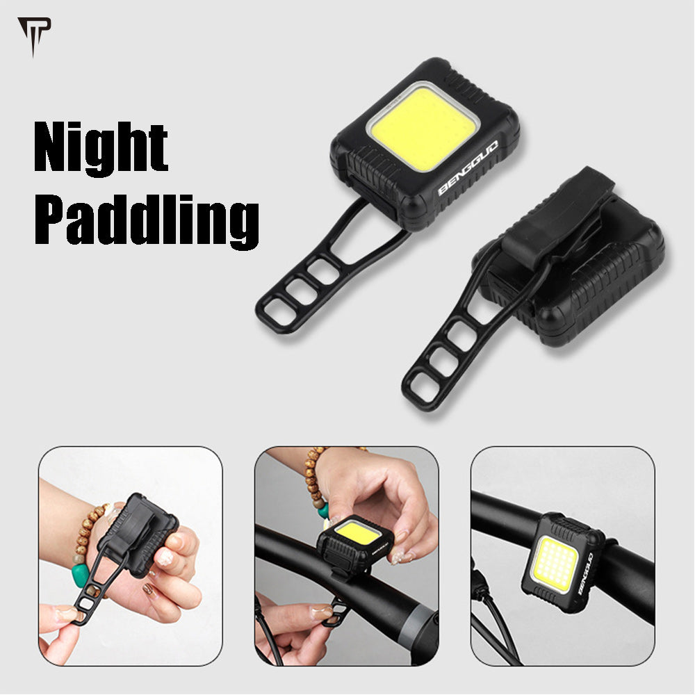 JTRDA hight brightness Front and rear lights paddling at night