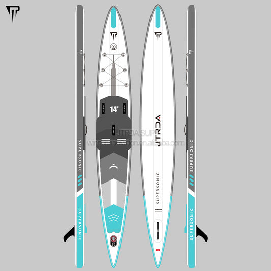 JTRDA Supersonic 14' narrow racing paddle board
