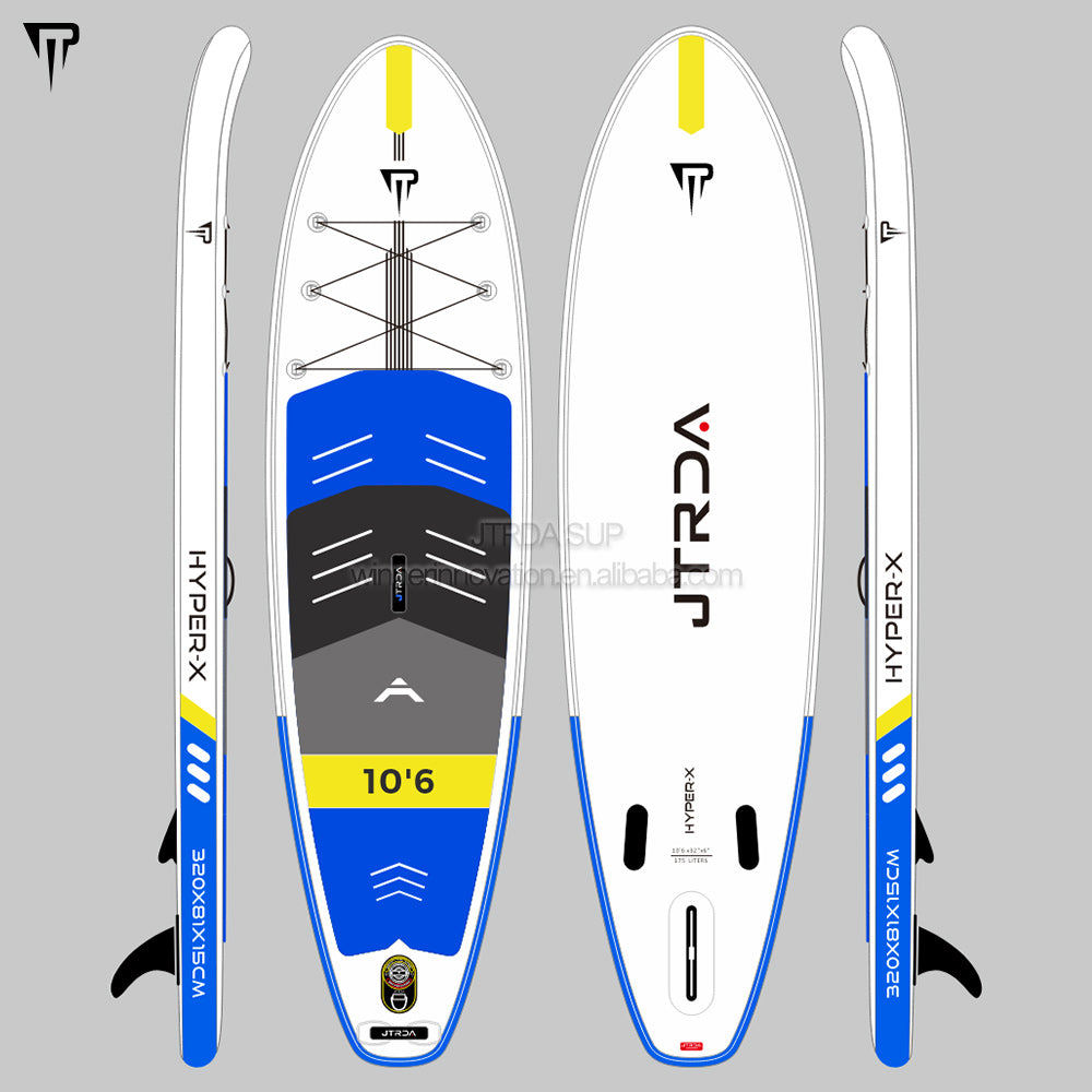 JTRDA Hyper-X 10‘6“x32"x6" Inflatable SUP Set