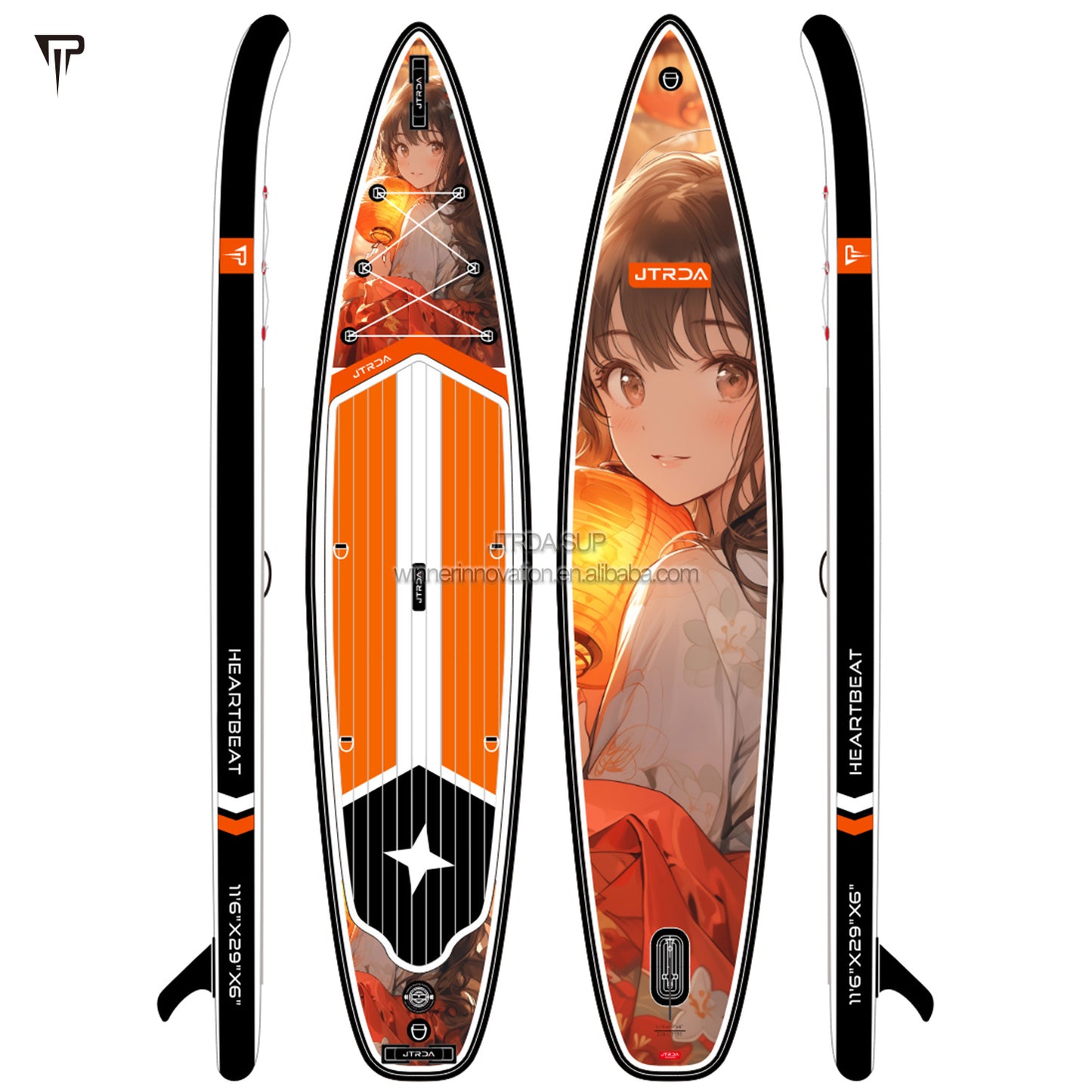 JTRDA printer print 11.6ft stand up paddle board