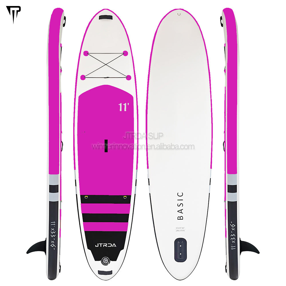 JTRDA basic series 10'6" stand up surfboard inflatable