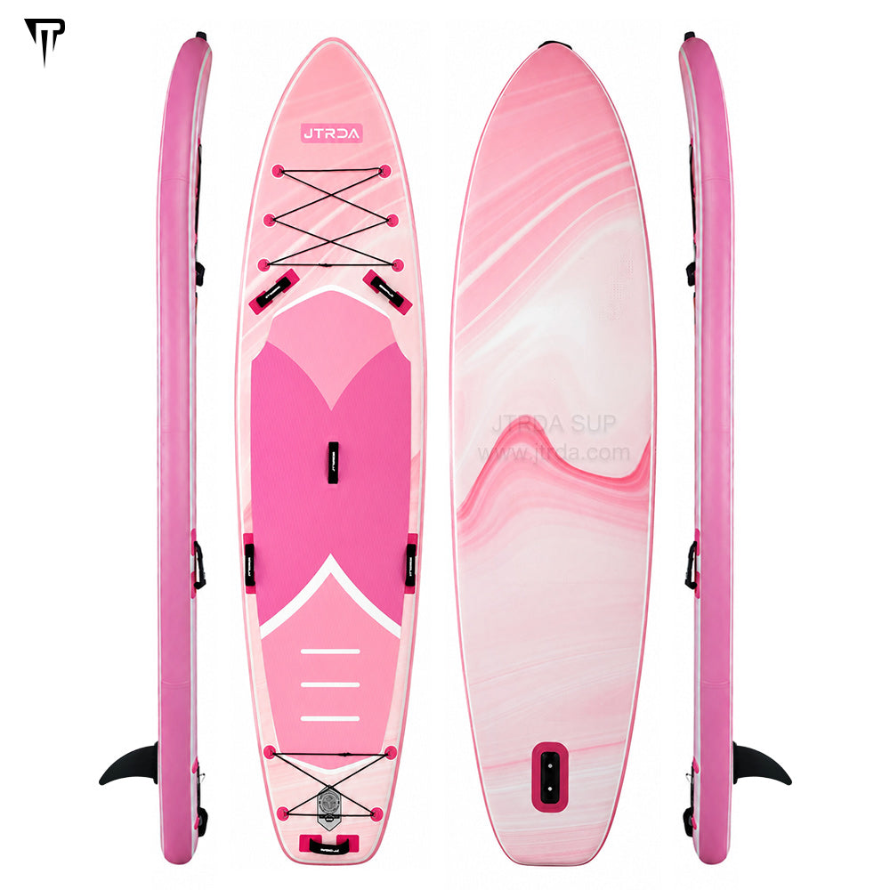 JTRDA 11'6x35"x6" Pink Fluid Design Full set Accessories