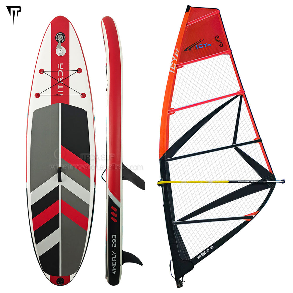 JTRDA 293cm inflatable windsurf paddle board