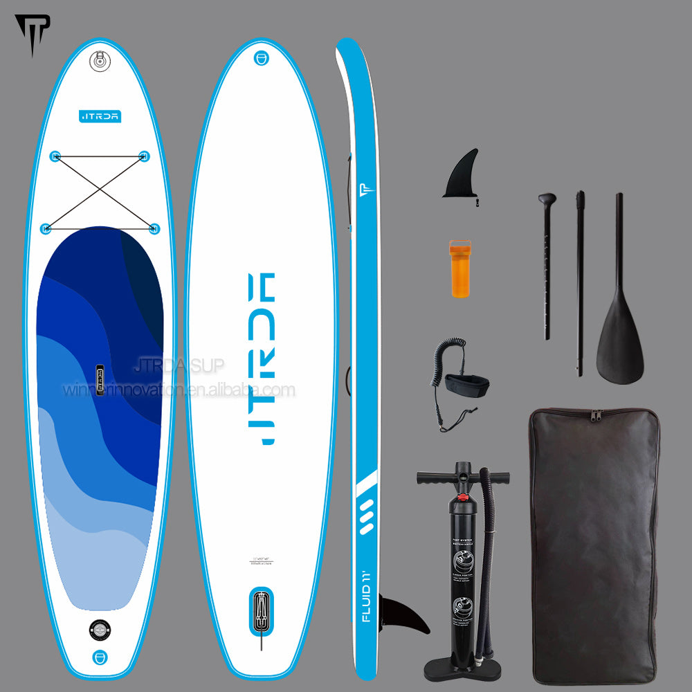 JTRDA basic series inflatable paddle board 11ft SUP