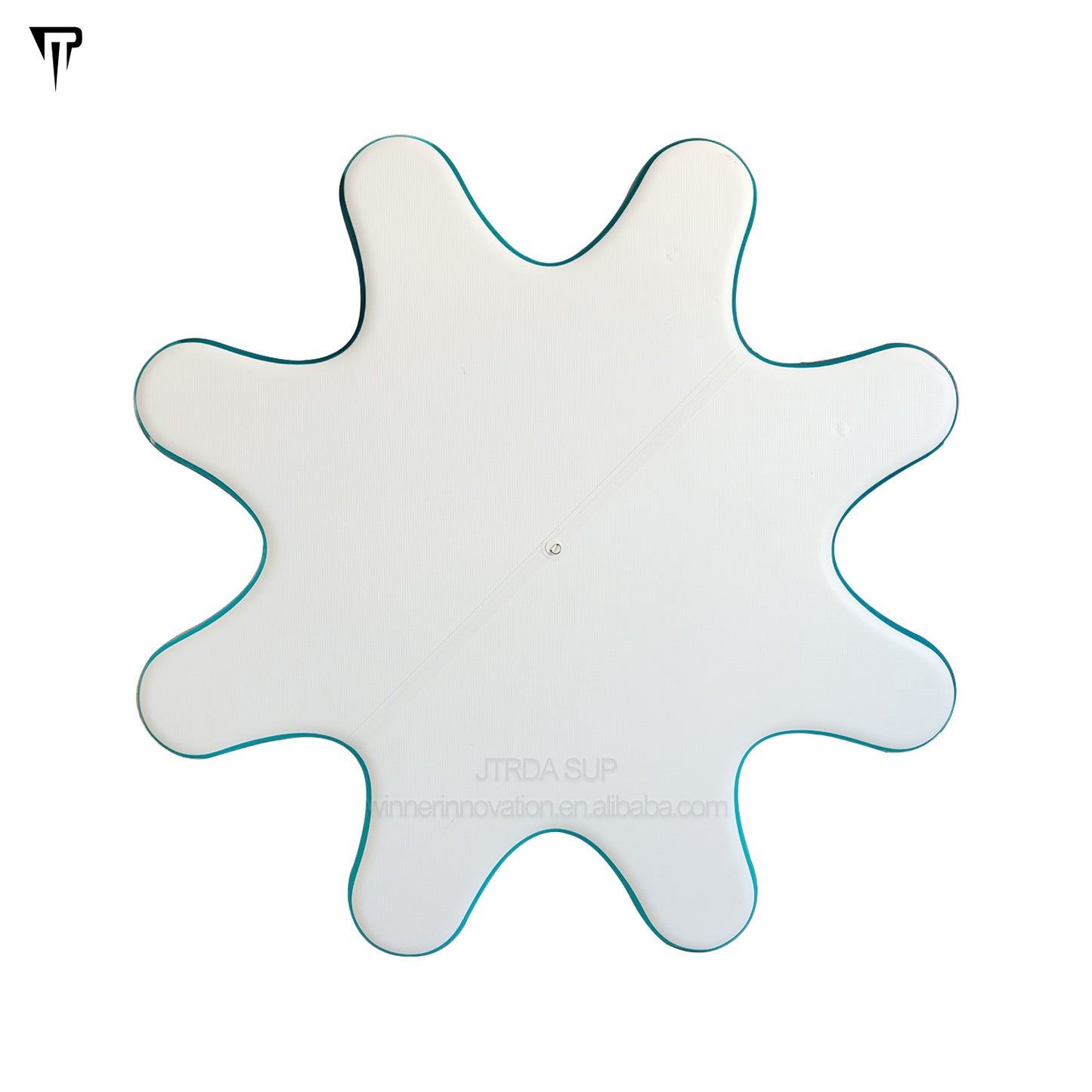 JTRDA Round 280cm Diameter Inflatable Dock Platform for Yoga