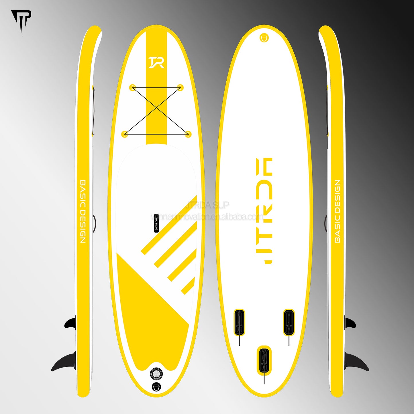 Tablas de paddle surf inflables económicas de 10,6 pies de diseño básico JTRDA