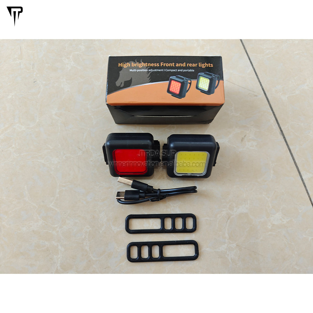 JTRDA hight brightness Front and rear lights paddling at night