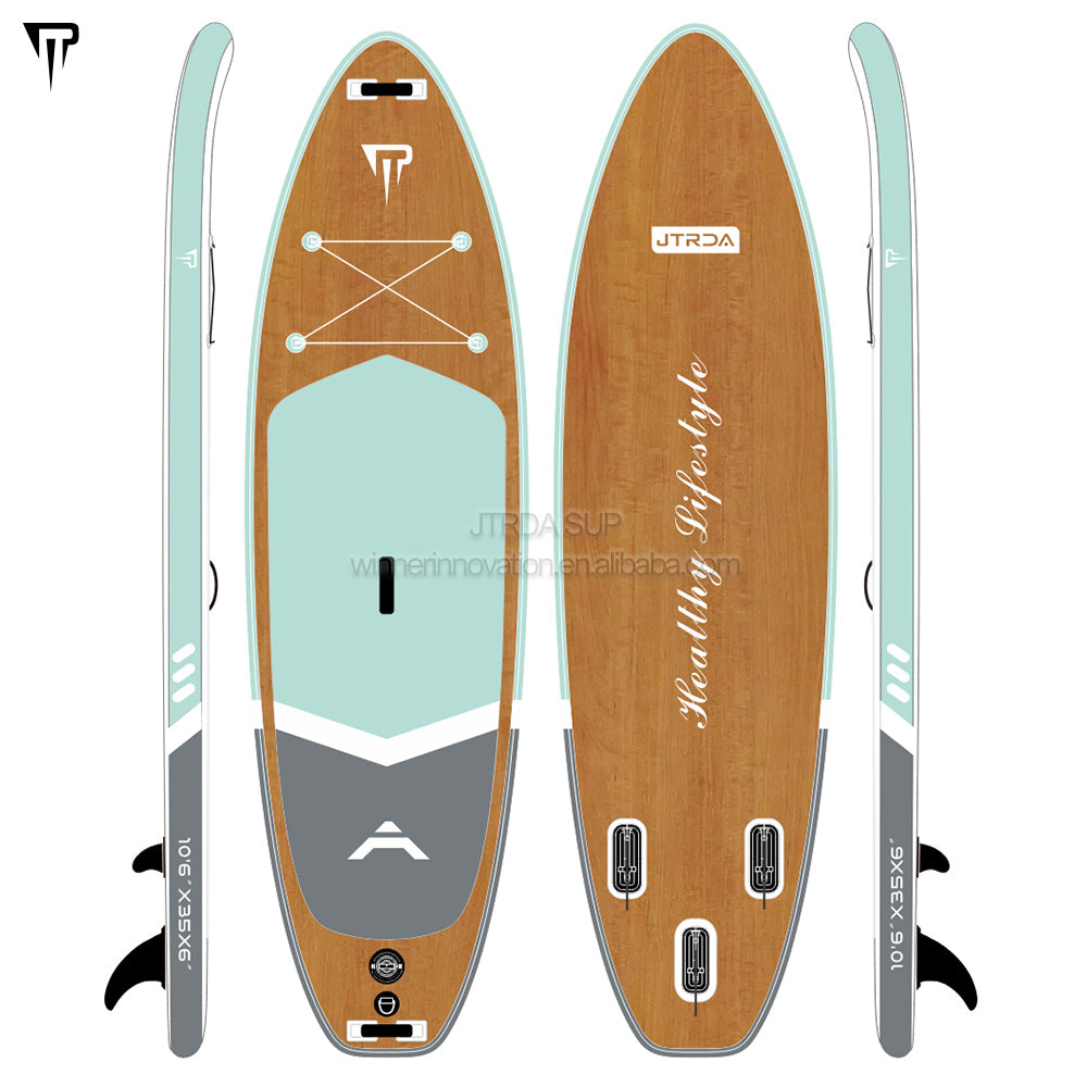 JTRDA 35" super width pretty stable yoga family stand up paddle boards