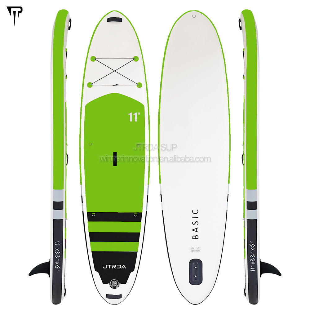 JTRDA basic series 10'6" stand up surfboard inflatable