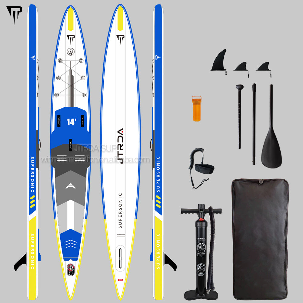 JTRDA Supersonic 14' narrow racing paddle board