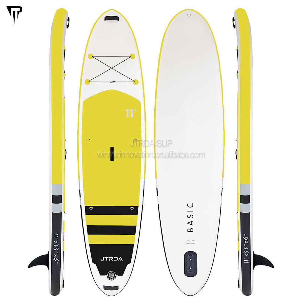 JTRDA basic series 10'6" stand up surfboard inflatable