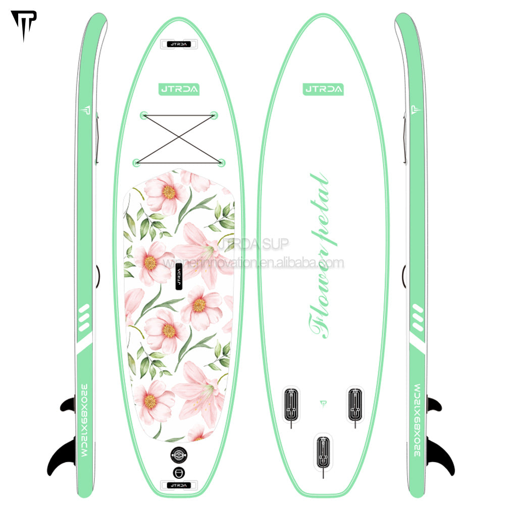 JTRDA 35" super width pretty stable yoga family stand up paddle boards