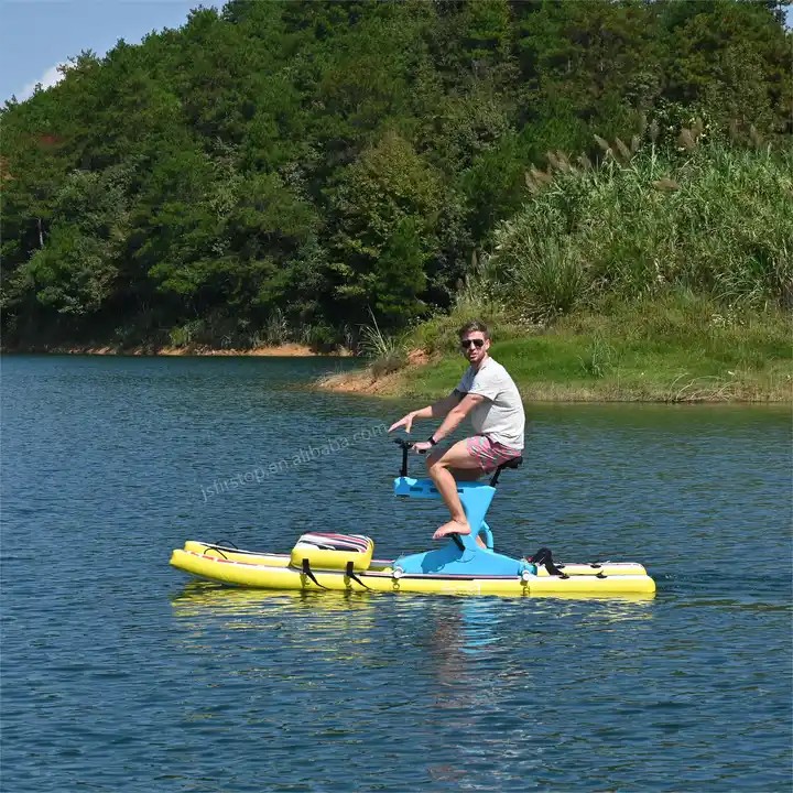 JTRDA inflatable water pedal bike set