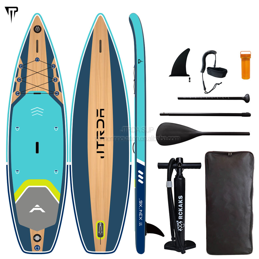 JTRDA 11'x34" wide width inflatable stable touring SUP