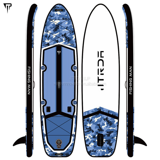 Tabla de SUP de pesca de camuflaje de 10 pies