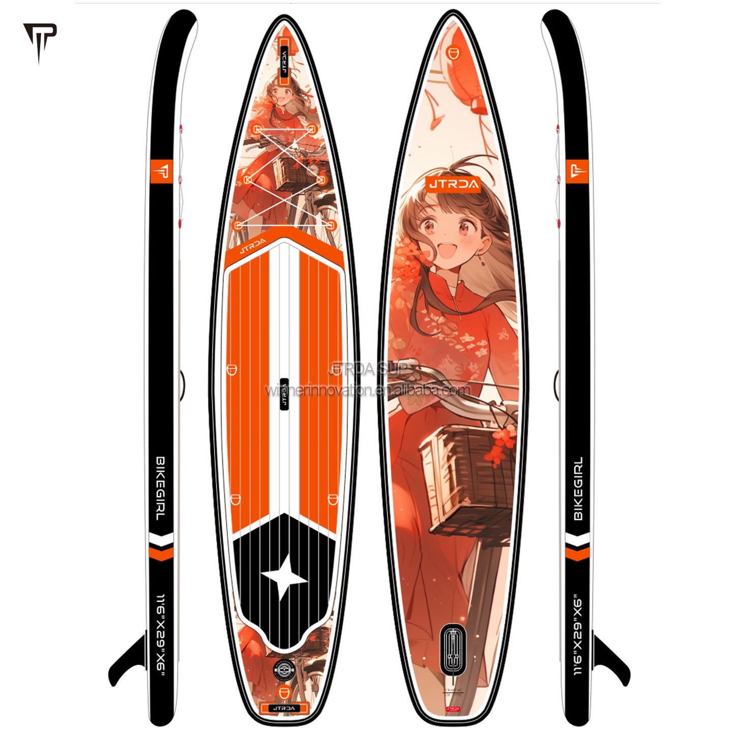 JTRDA printer print 11.6ft stand up paddle board