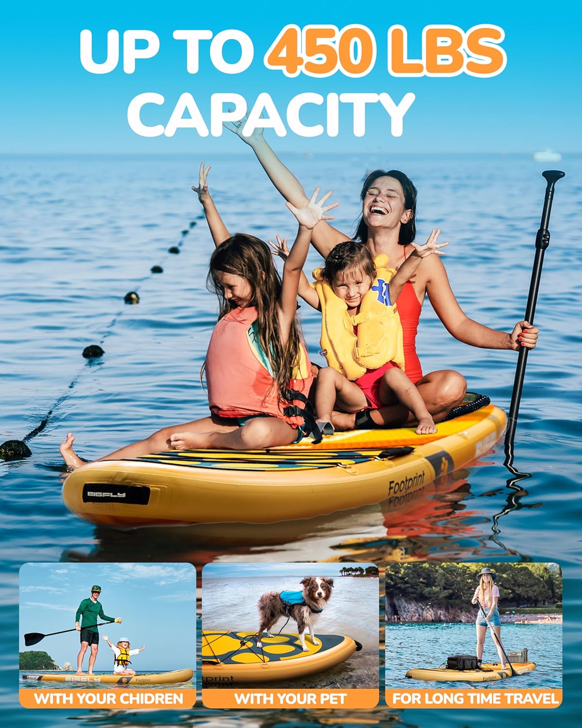 BIGFLY Pet SUP Orange 11'6
