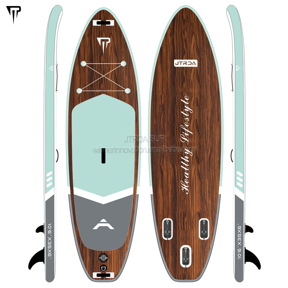 JTRDA 35" super width pretty stable yoga family stand up paddle boards