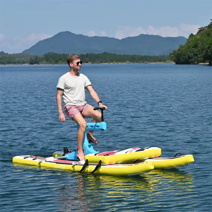 JTRDA inflatable water pedal bike set