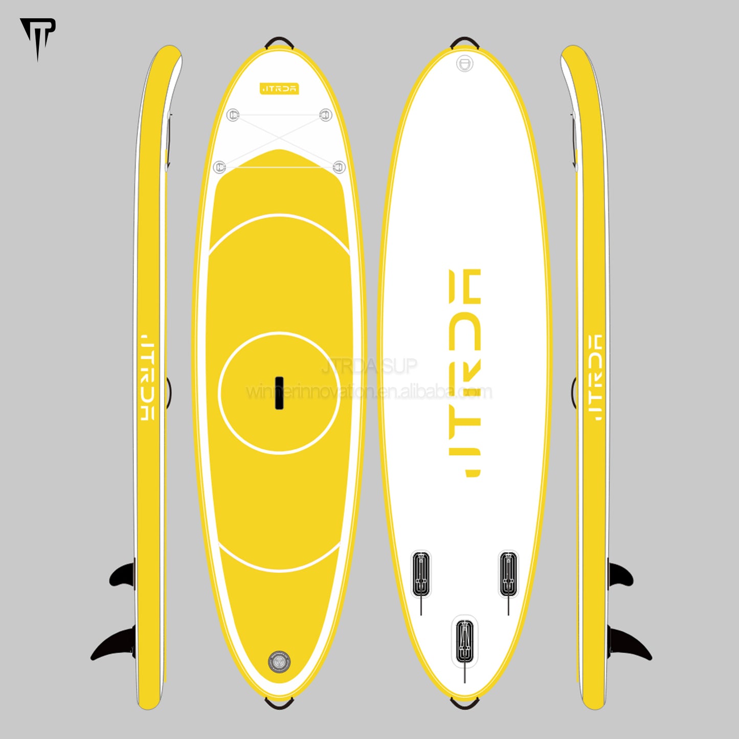 Planche de yoga aquatique gonflable JTRDA de 3,23 m