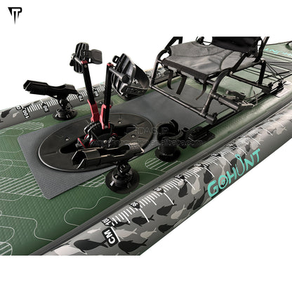 JTRDA 2026 New 350cm Mirage Pedal Drive (Penguin type) Fin Flap Drive Inflatable Fishing Kayak