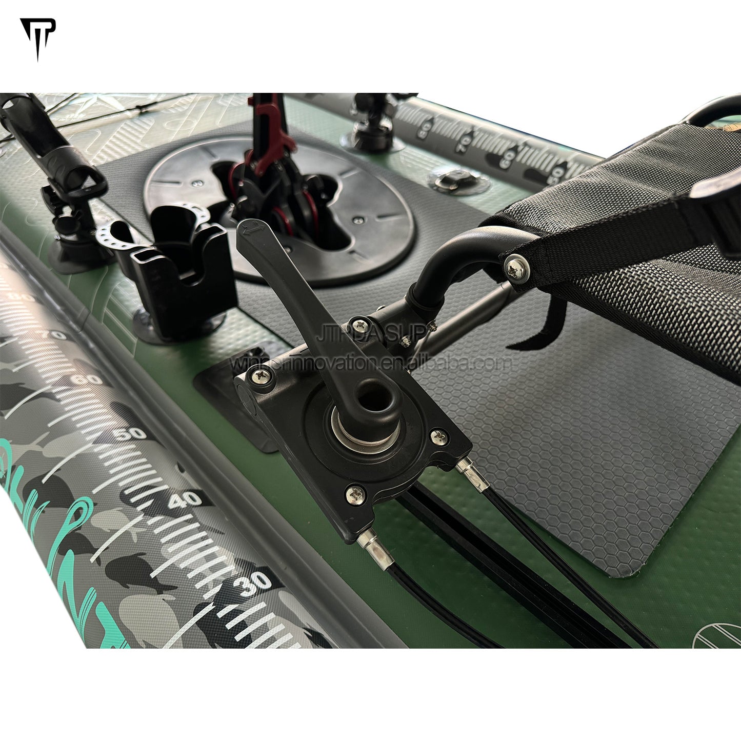 JTRDA 2026 New 350cm Mirage Pedal Drive (Penguin type) Fin Flap Drive Inflatable Fishing Kayak