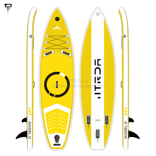 JTRDA 11'x34"x6" inflatable paddle board set Model O