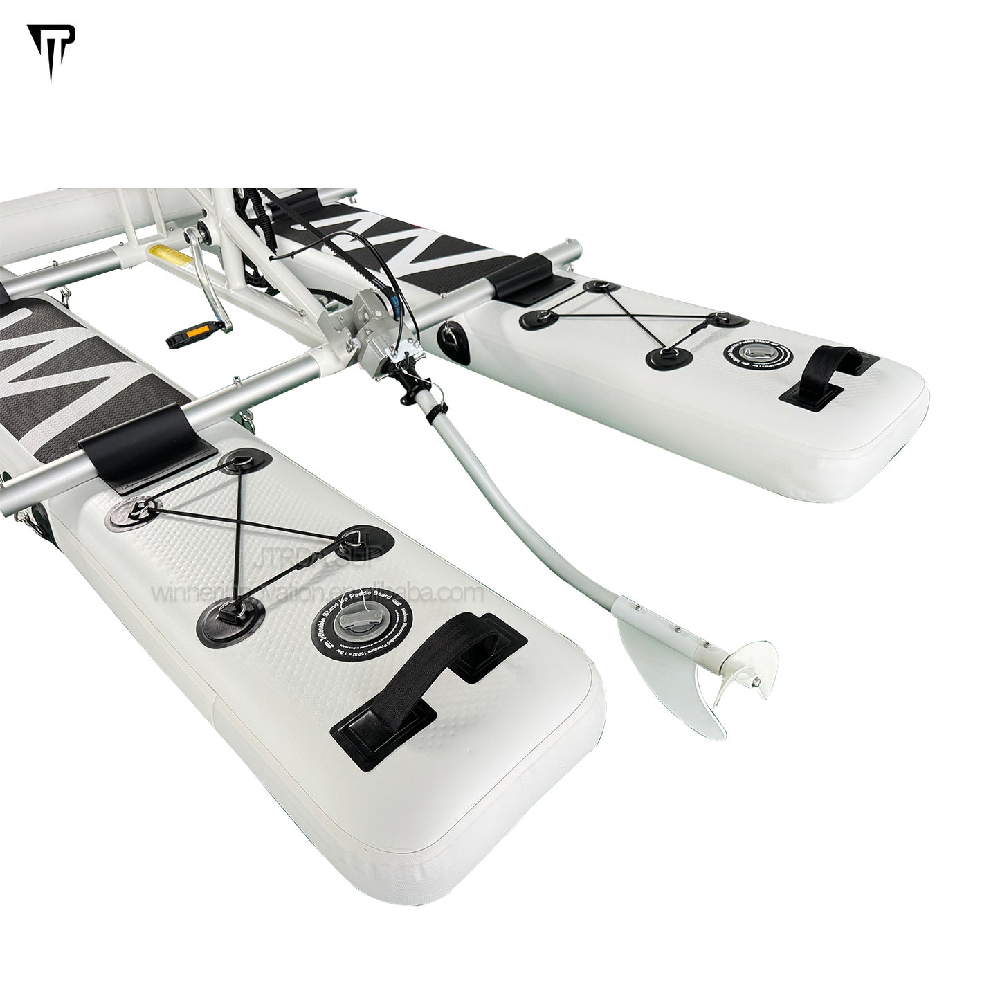 JTRDA Inflatable Water Bike White Color One Person