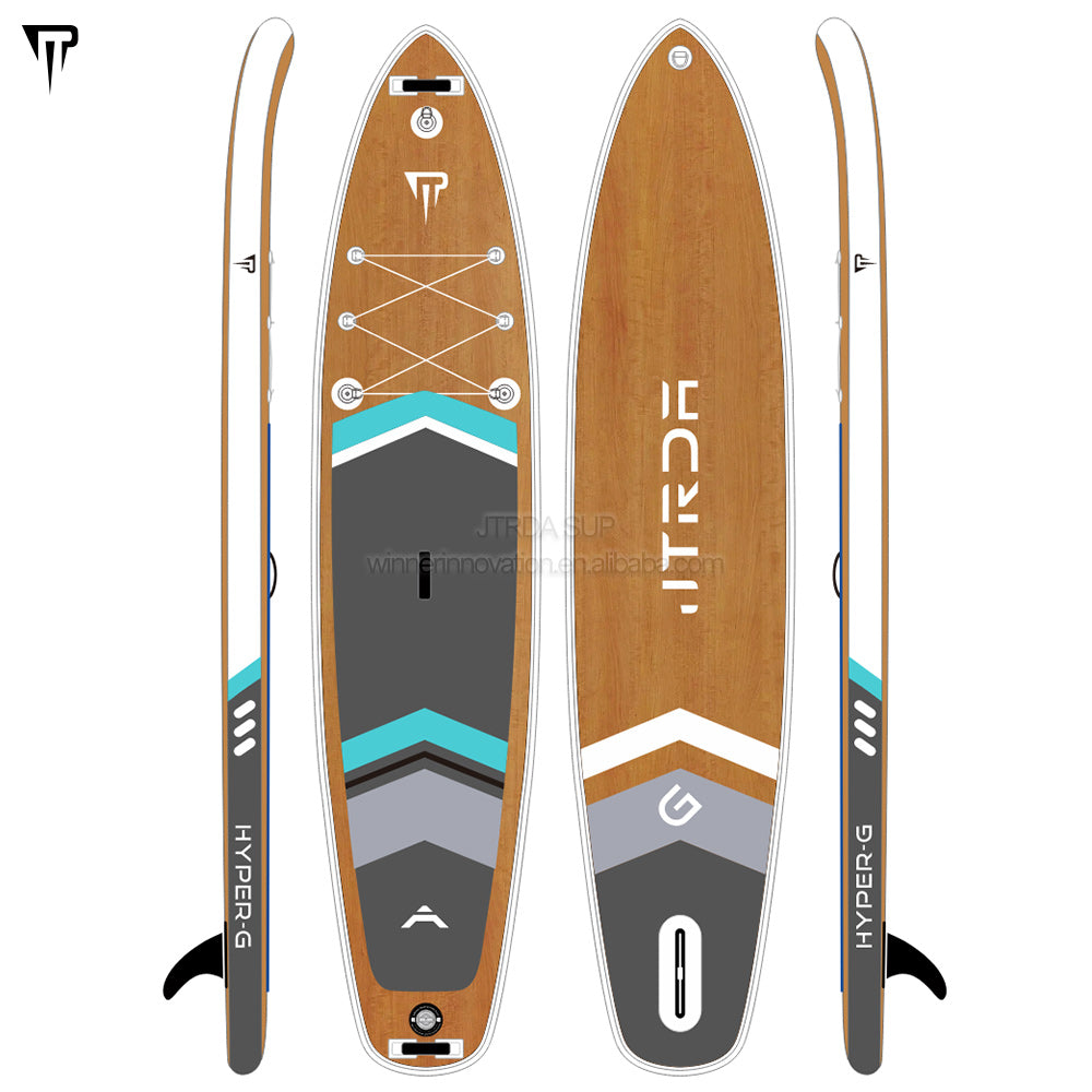 JTRAD ISUP wooden design paddle board inflatable