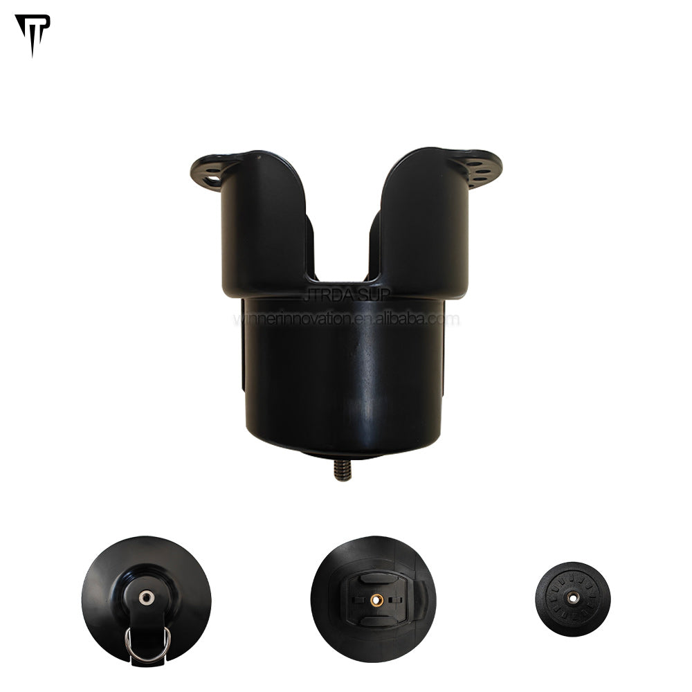 JTRDA Wasserbecherhalter mit Schraubbefestigung, passend für Kamerahalterung, universell