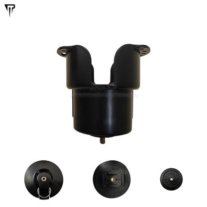 JTRDA Wasserbecherhalter mit Schraubbefestigung, passend für Kamerahalterung, universell