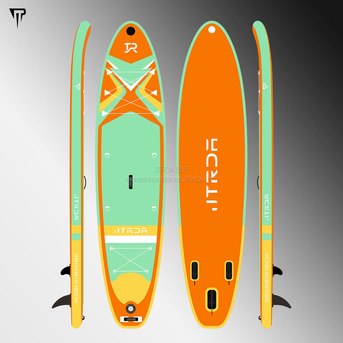 JTRDA 11'6Ft Inflatable Stand up paddle board Set