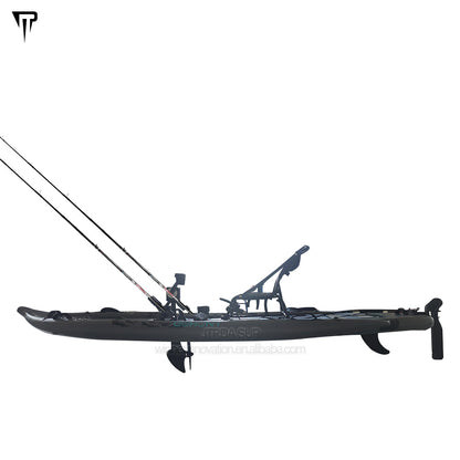 Pedal fishing boat