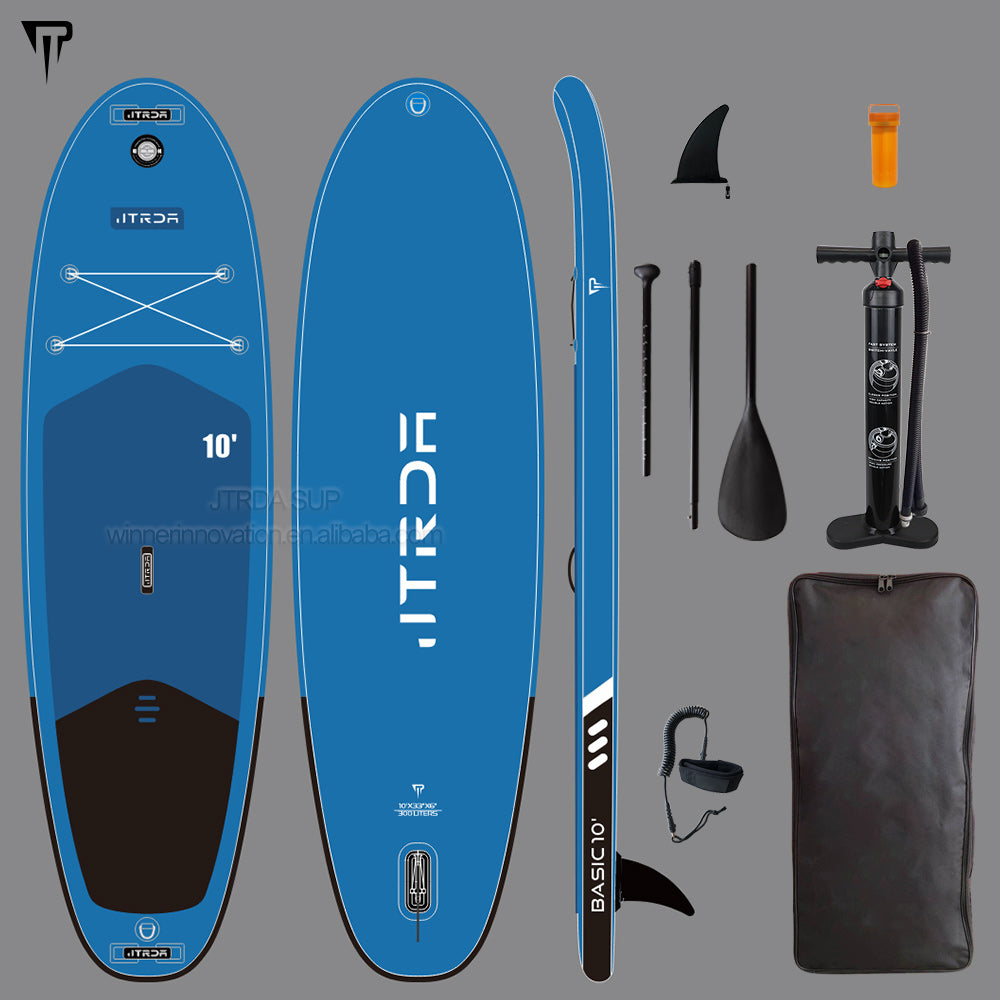 JTRDA 10'x33"x6" inflatable SUP drop stitch
