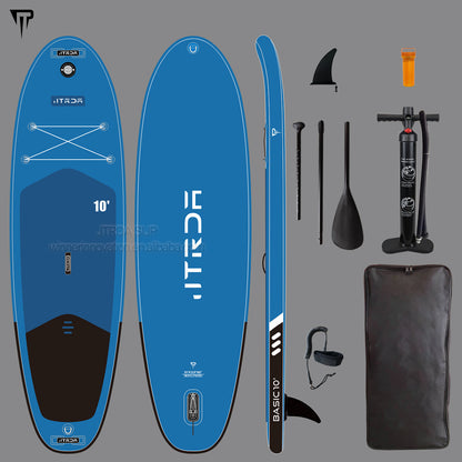 JTRDA 10'x33"x6" inflatable SUP drop stitch