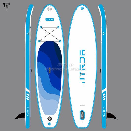 JTRDA basic series inflatable paddle board 11ft SUP