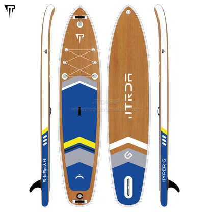 JTRAD ISUP wooden design paddle board inflatable