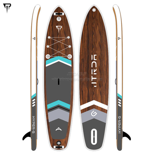 JTRAD ISUP wooden design paddle board inflatable