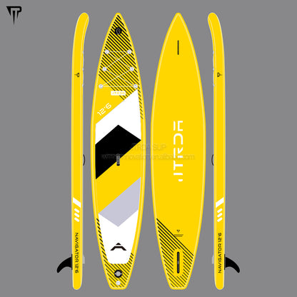 JTRDA 12'6"x30"x6" inflatable touring SUP paddle boards