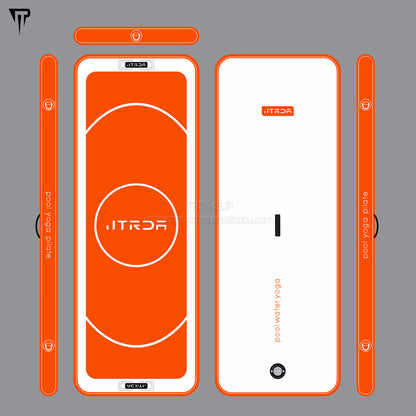 JTRDA floating inflatable water pool indoor yoga mat