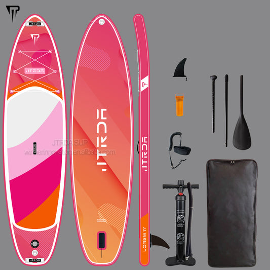 JTRDA pink paddle board inflatable 11'