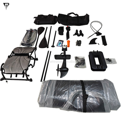 JTRDA 2026 New 350cm Pedal propeller fishing kayak in stock