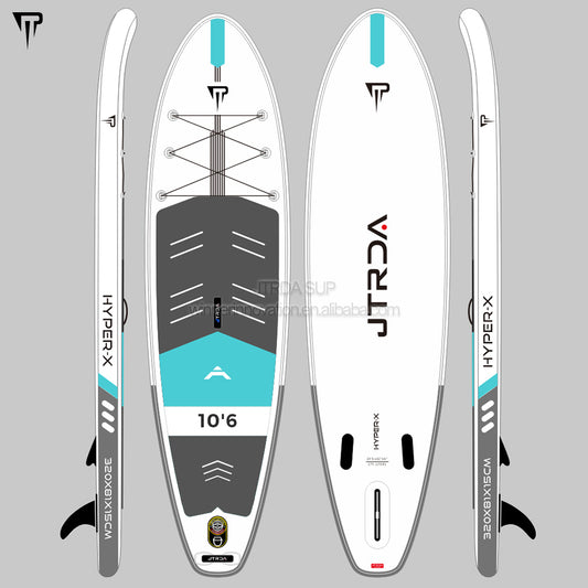 JTRDA Hyper-X 10‘6“x32"x6" Inflatable SUP Set